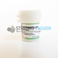 Купить Clomidol 25 (40 таблеток по 25 мг) в Москве от Lyka Pharma