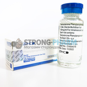 Купить Testosterone Phenylpropionate (1 мл по 100 мг) в Москве от ZPHC (Zhengzhou)
