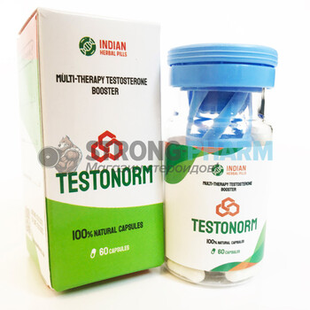 Купить Testonorm (60 капсул по 50 мг) в Москве от Indian