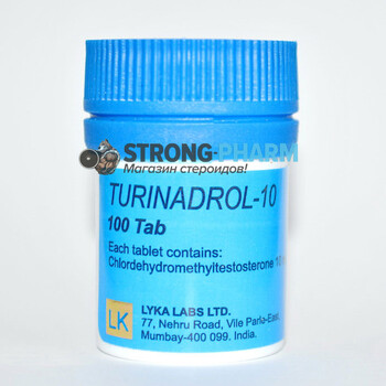 Купить Turinadrol-10 (100 таблеток по 10 мг) в Москве от Lyka Labs