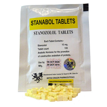 Stanabol (BritishDragonPharm) 10мг\таб - цена за 100 таблеток