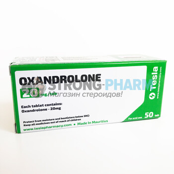 Купить Oxandrolone 20 (10 таблеток по 20 мг) в Москве от Tesla Pharmacy