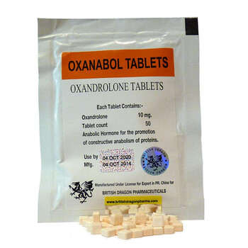 Oxanabol (BritishDragonPharm) 10мг\таб - цена за 50 таблеток