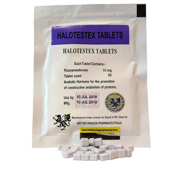 Halotestex (BritishDragonPharm) 10мг\таб - цена за 50 таблеток