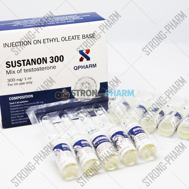Купить Sustanone 300 (1 мл по 300 мг) в Москве от Qpharm